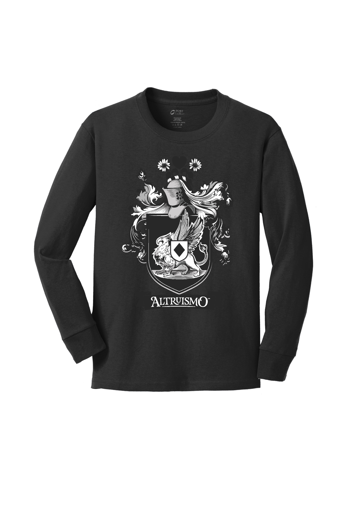 CCMS House Crest Long Sleeve Tee