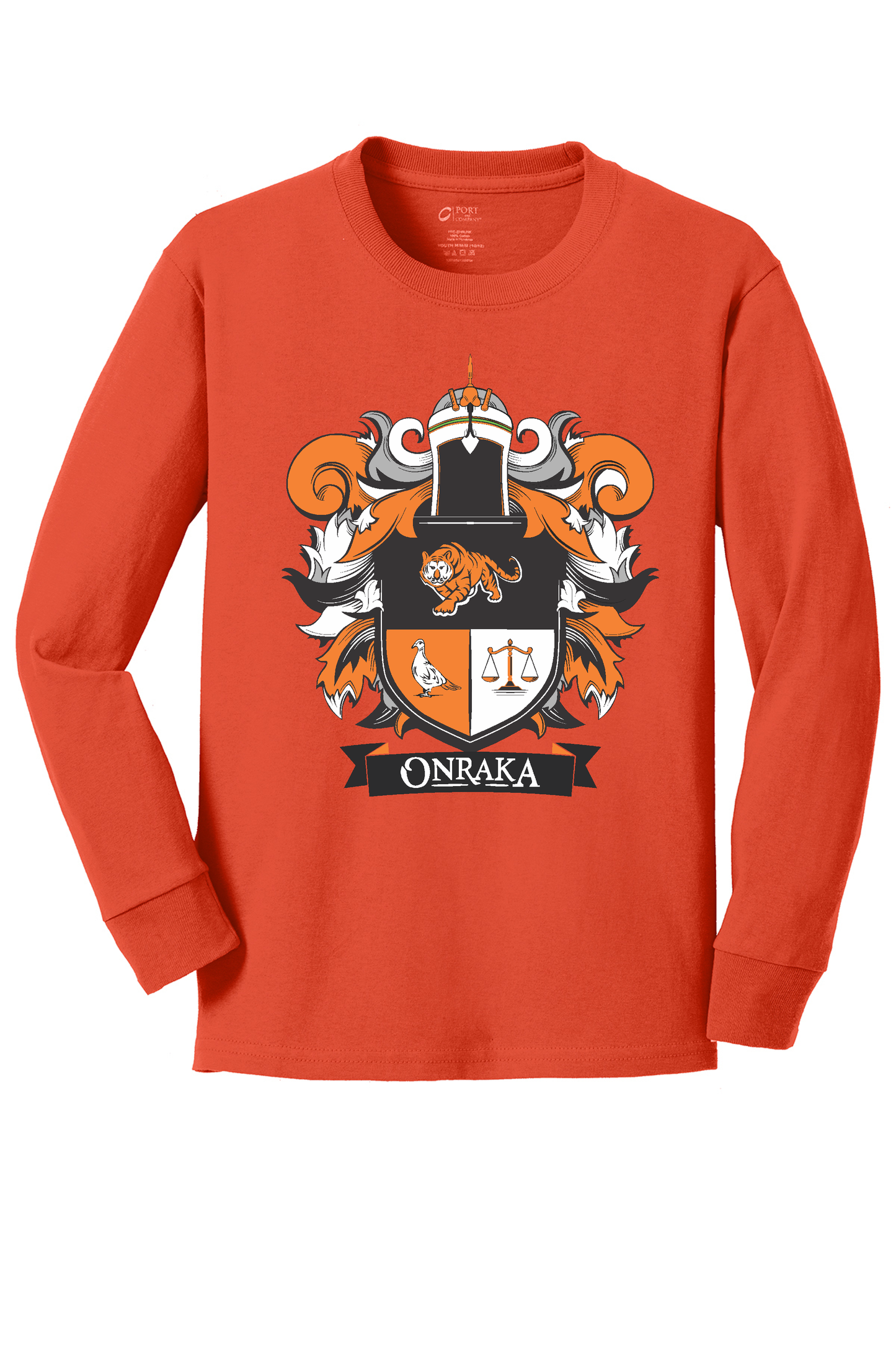 CCMS House Crest Long Sleeve Tee