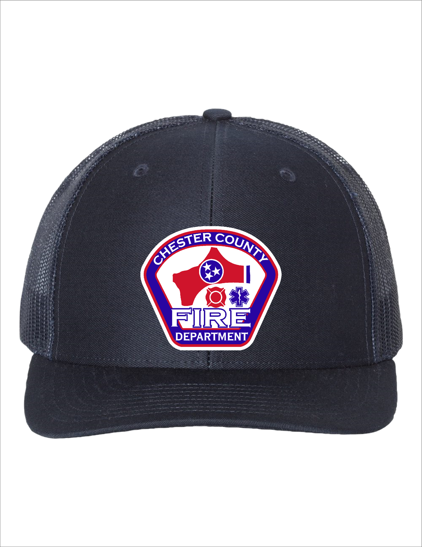 CCFD Richardson 112 - Snapback Trucker Cap Acrylic Patch