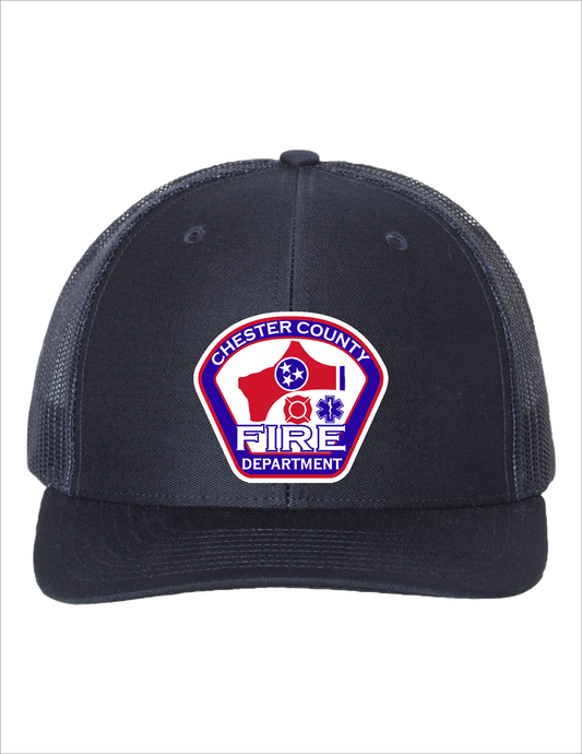 CCFD Richardson 112 - Snapback Trucker Cap Acrylic Patch
