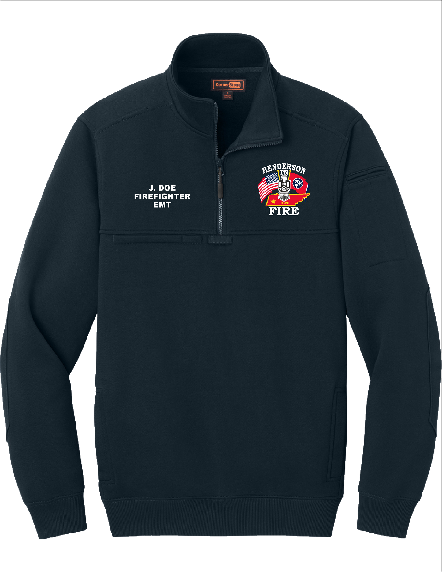 HFD CornerStone® 12-Oz. Tough Fleece Job Shirt