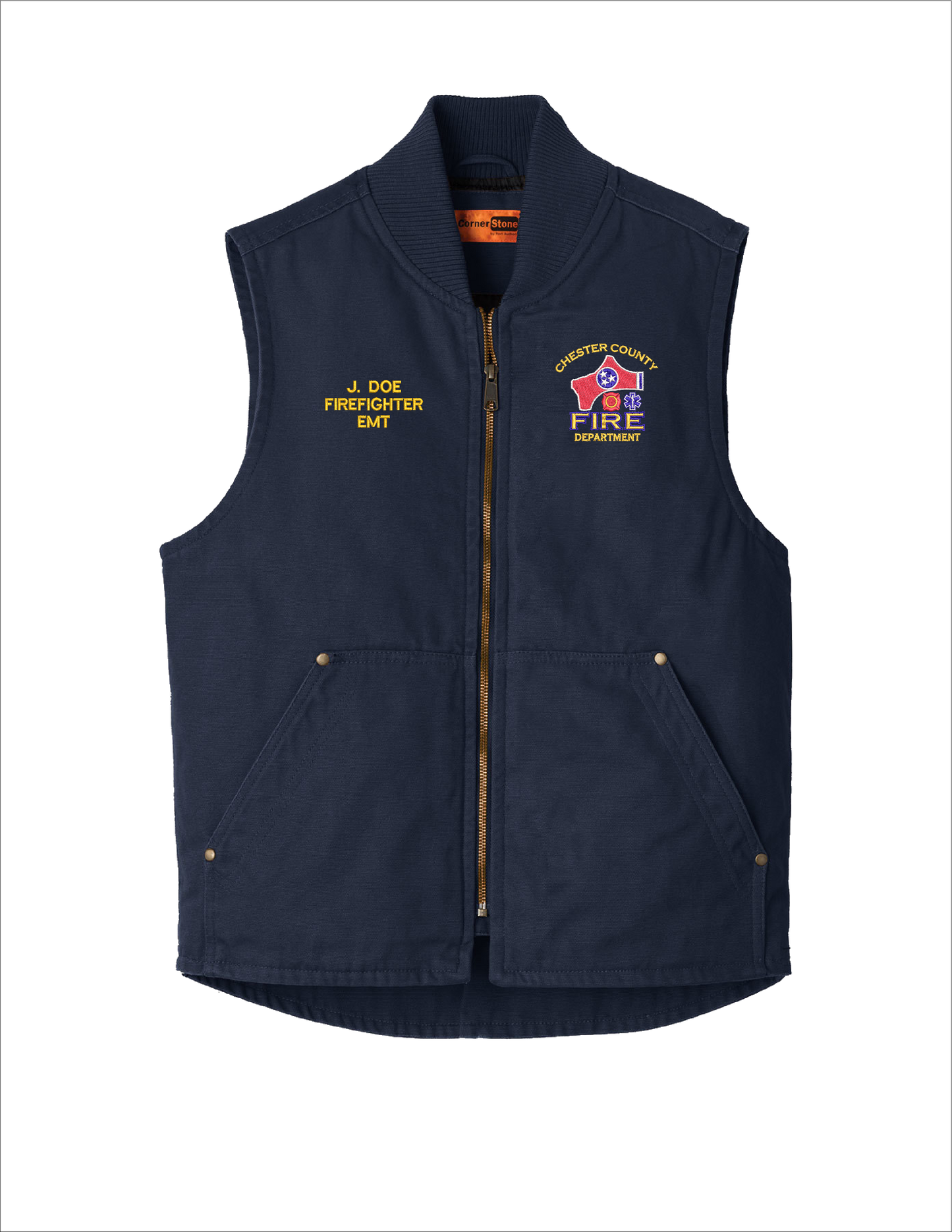 CCFD CornerStone® Washed Duck Cloth Vest