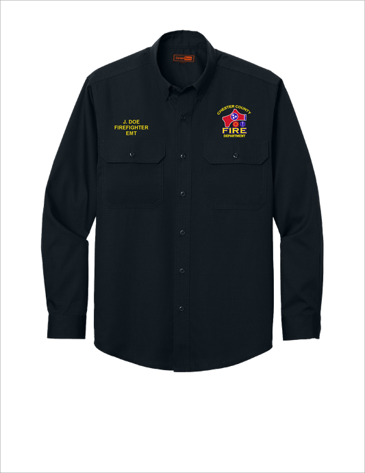 CCFD CornerStone® Long Sleeve Select Ripstop Shirt
