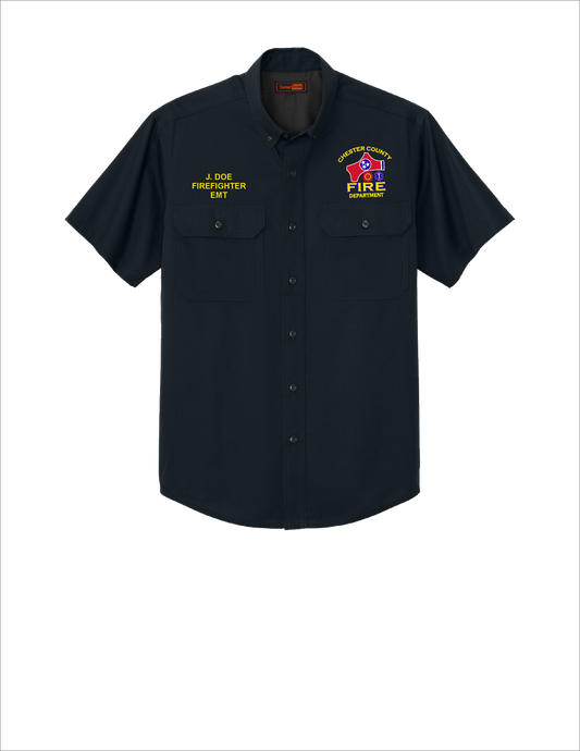 CCFD CornerStone® Short Sleeve Select Ripstop Shirt