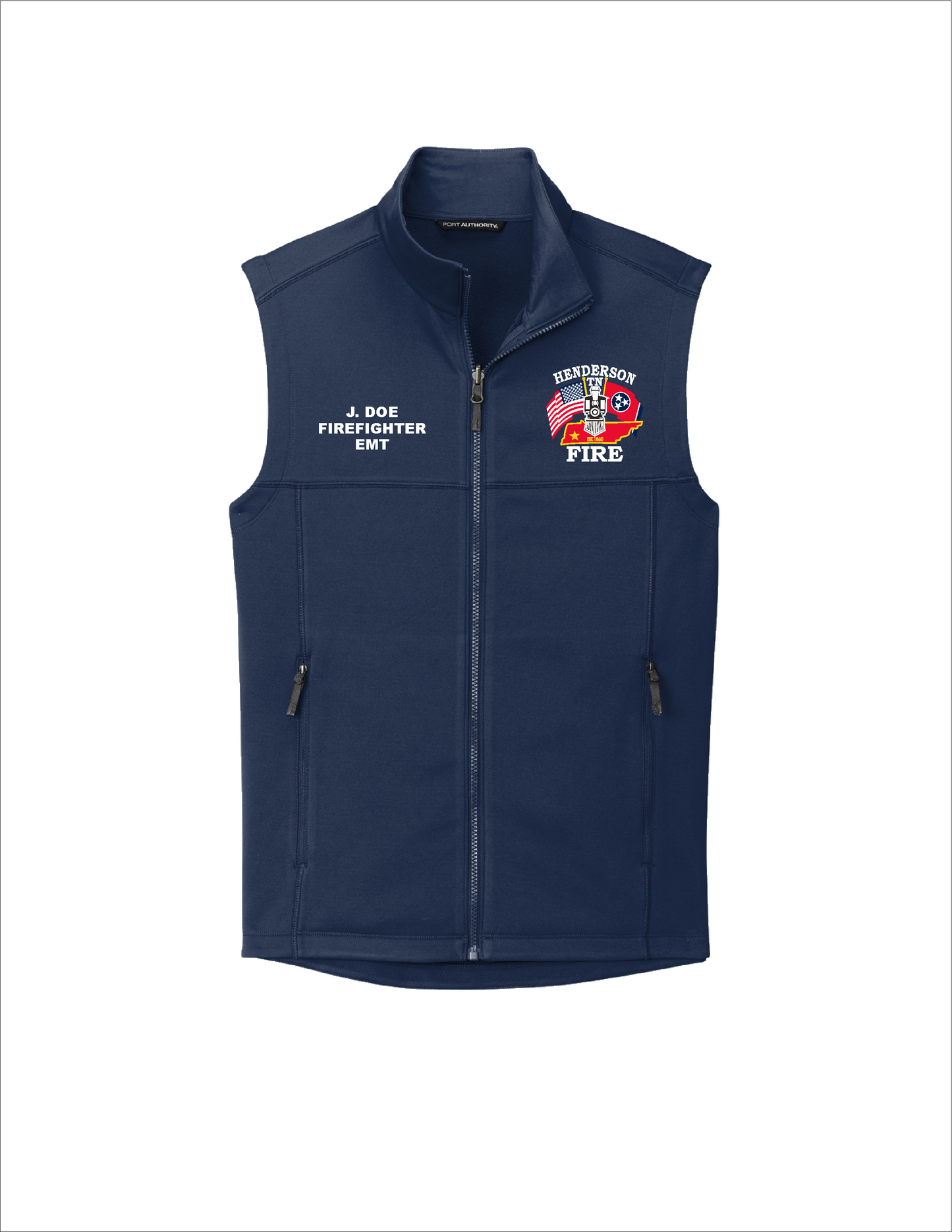 HFD Smooth Fleece Vest