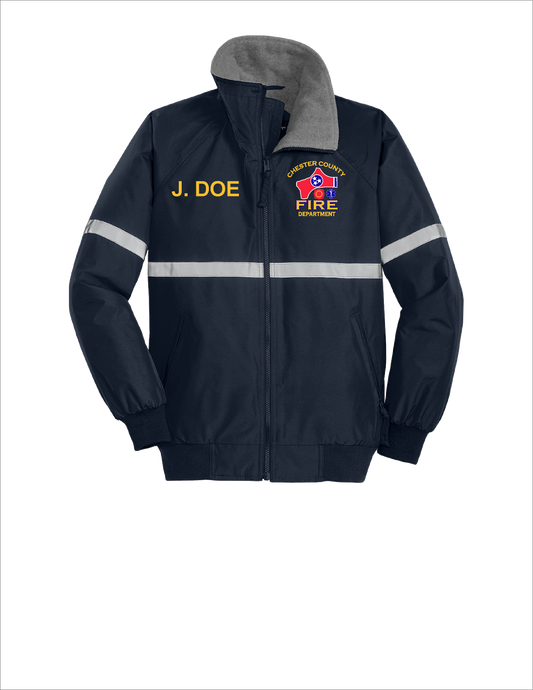 CCFD Port Authority® Challenger™ Jacket with Reflective Taping | J754R