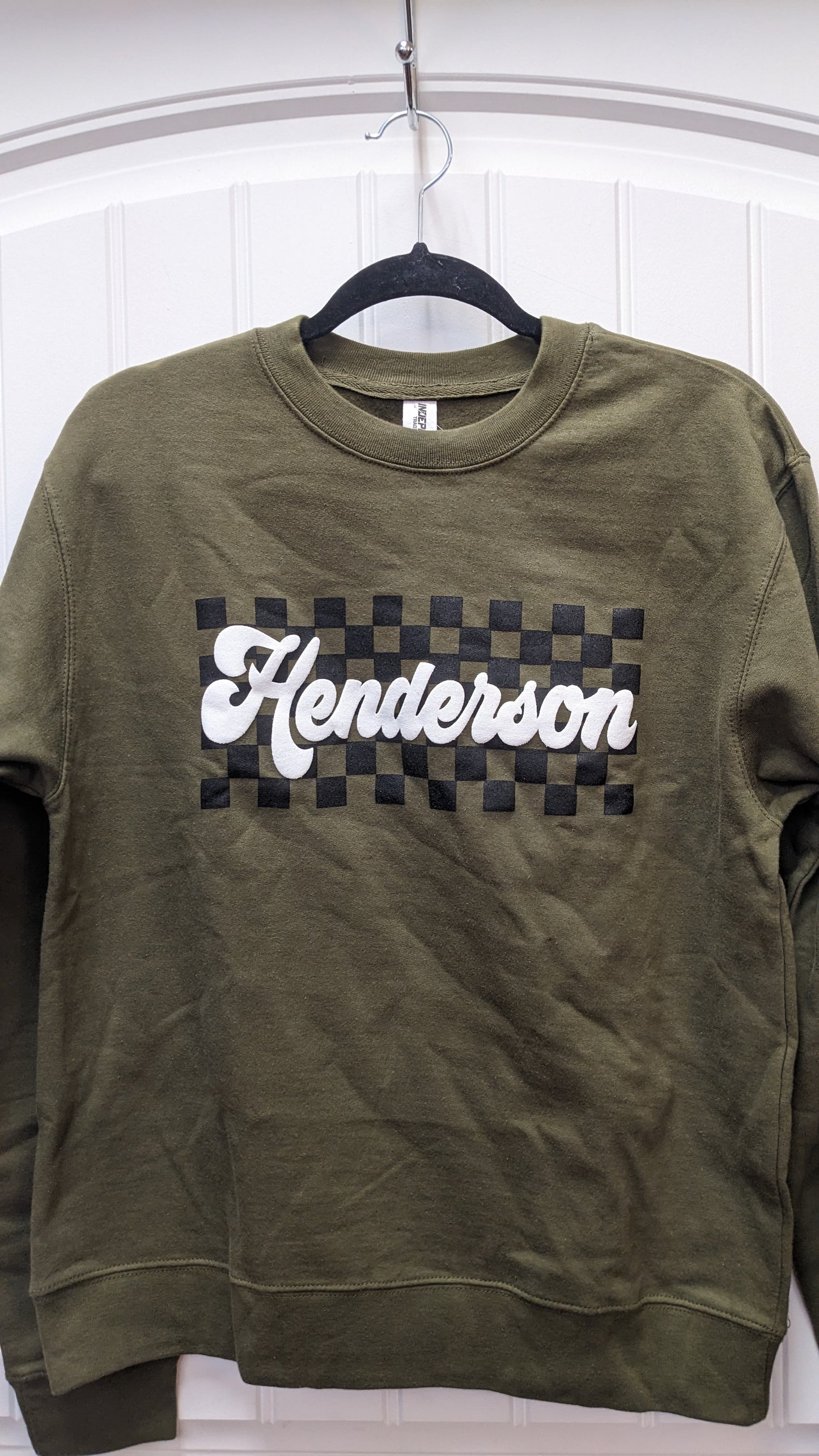 Henderson Checkered Sweatshirt Adult