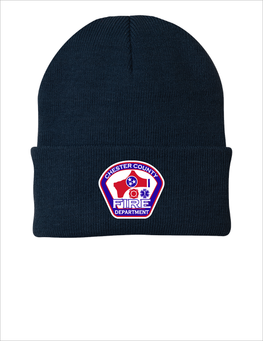 CCFD Fleece-Lined Knit Cap Acrylic Patch