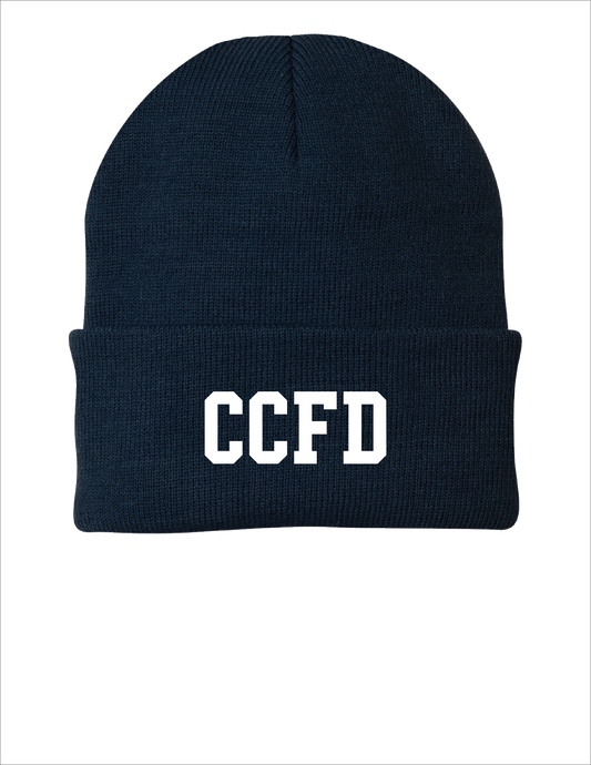 CCFD Fleece-Lined Knit Cap Embroidered
