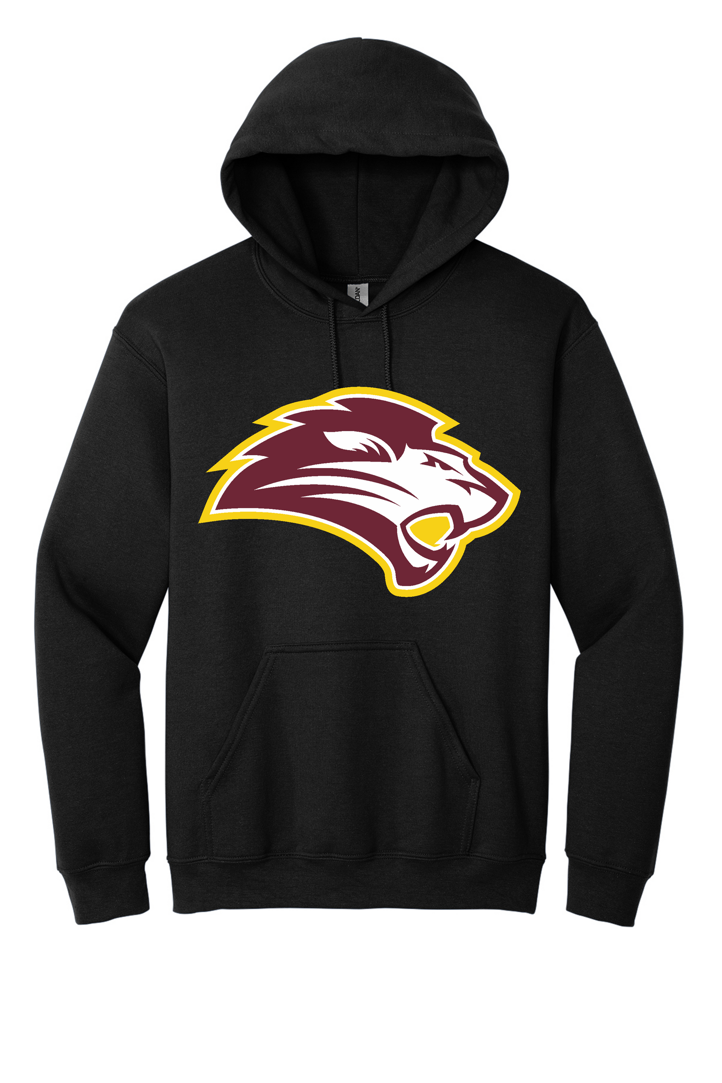 FHU Lion Head Hooded Sweatshirt | Gildan Heavyblend