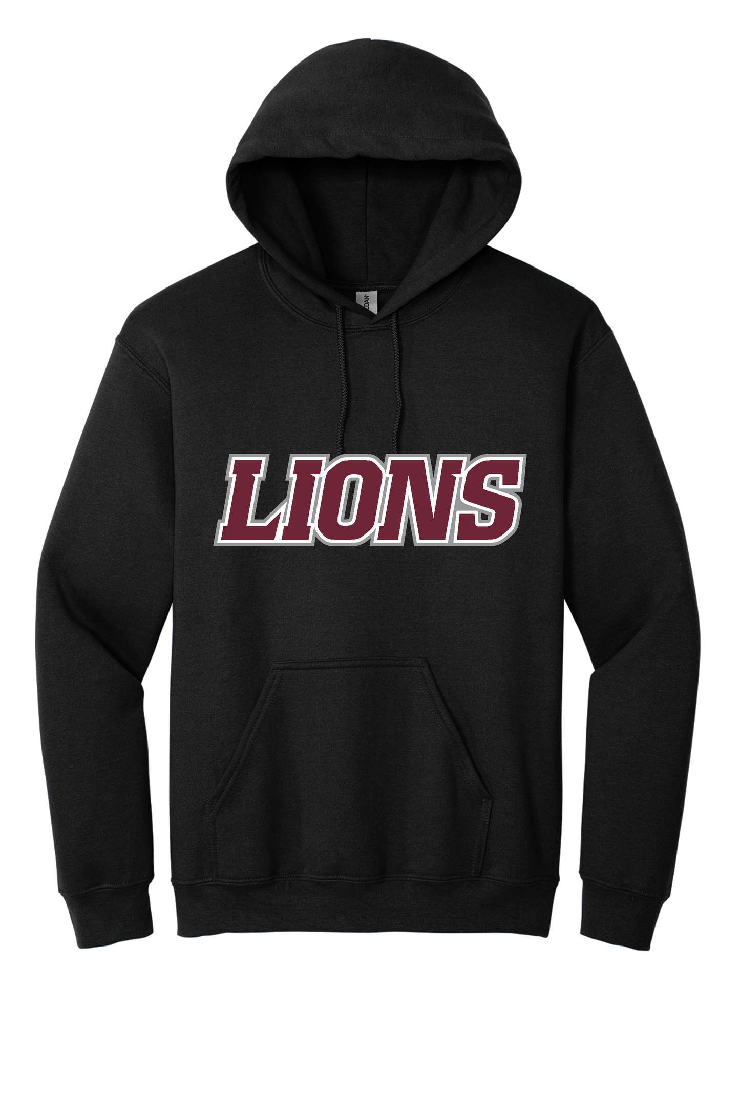 FHU Lions Hooded Sweatshirt | Gildan Heavyblend