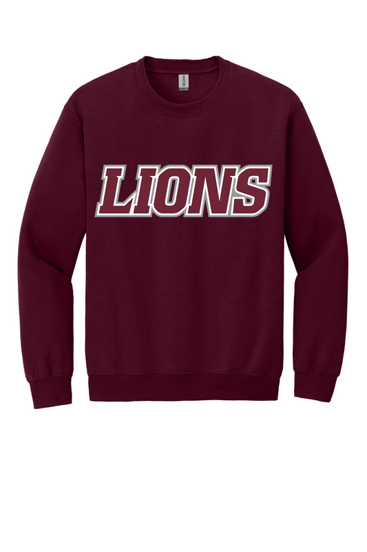 FHU Lions Sweatshirt | Gildan Heavyblend