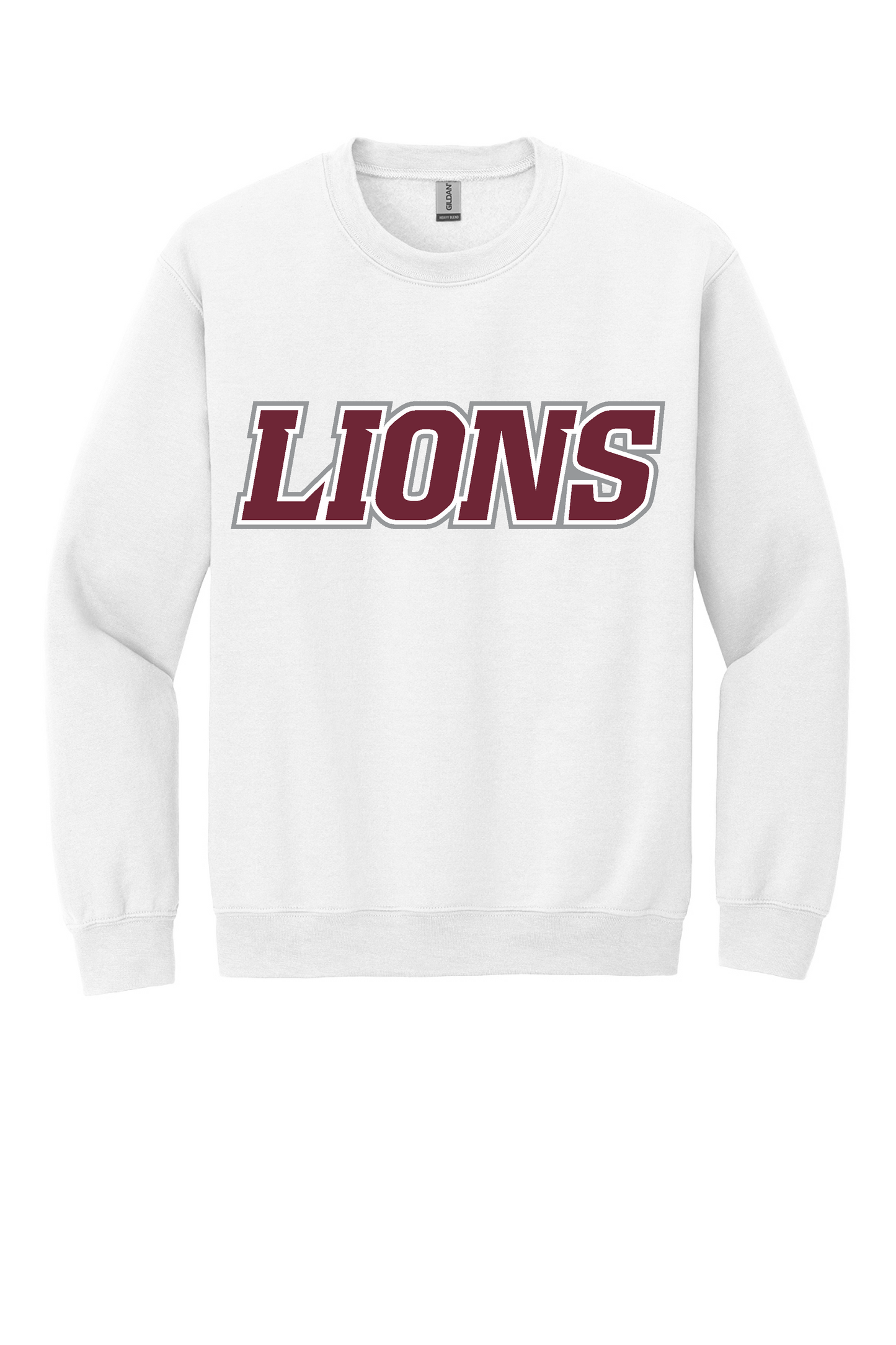 FHU Lions Sweatshirt | Gildan Heavyblend