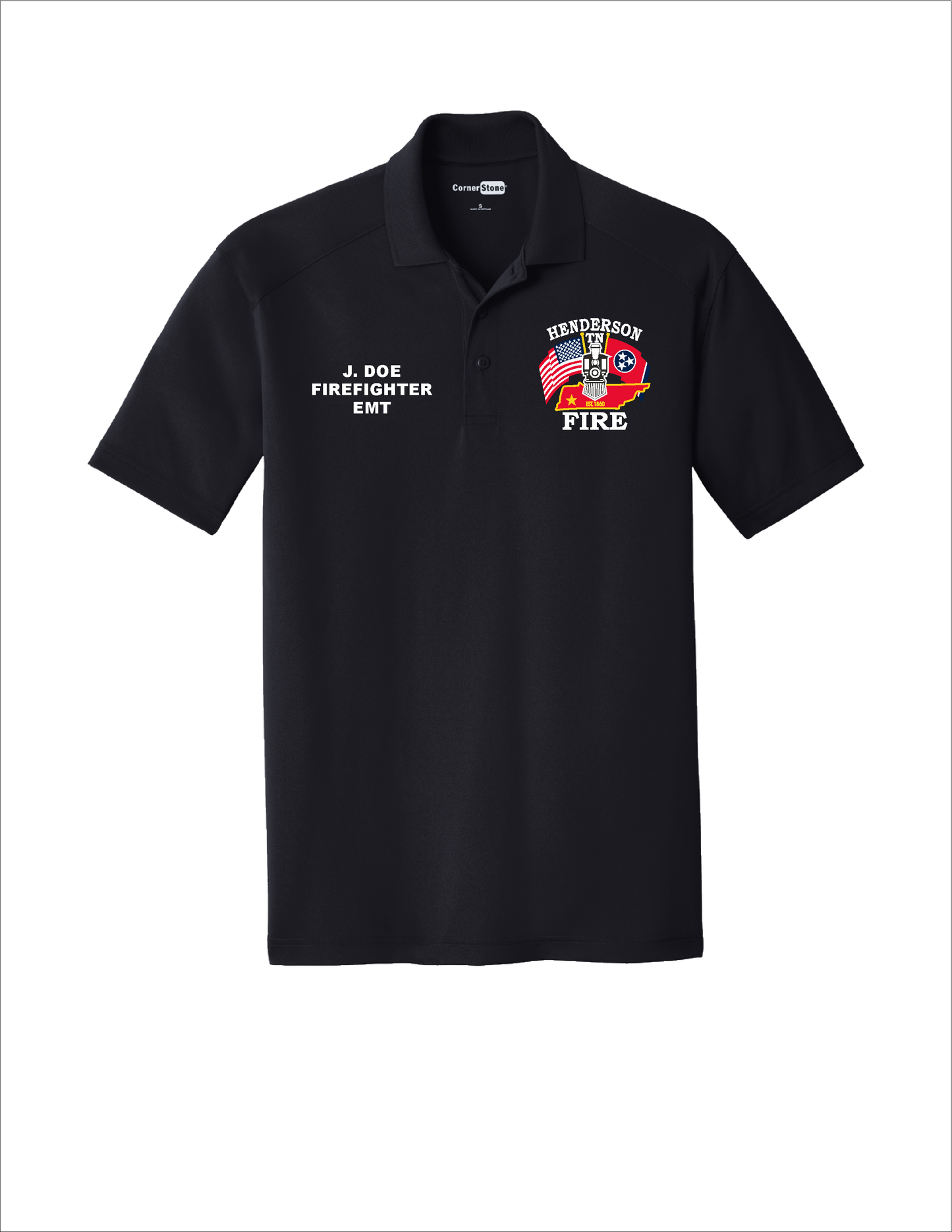HFD CornerStone® Select Lightweight Snag-Proof Polo